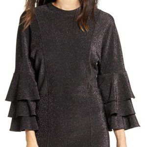 NWT Scotch & Soda Metallic Sparkle Dress Size XL